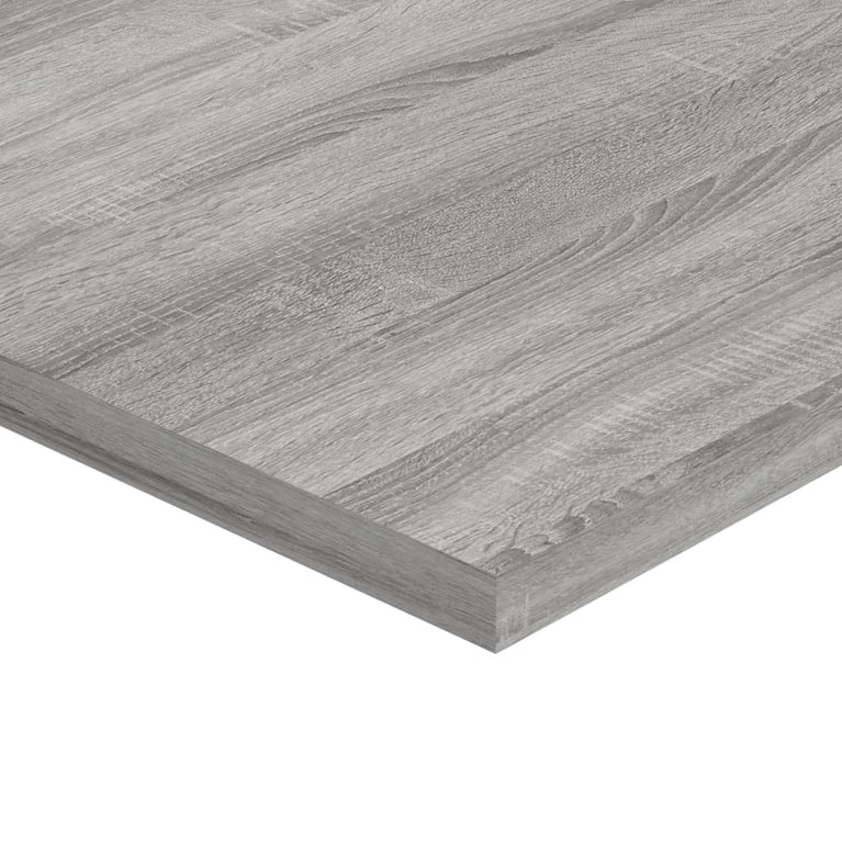Wandschappen 4 st 40x50x1,5 cm bewerkt hout grijs sonoma eiken