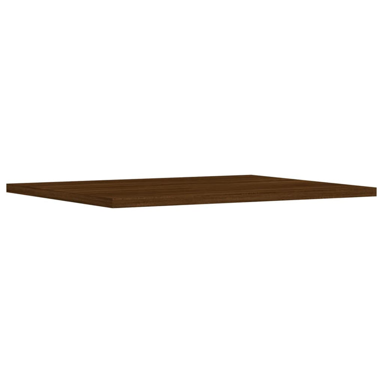 Wandschappen 4 st 40x50x1,5 cm bewerkt hout bruineikenkleurig