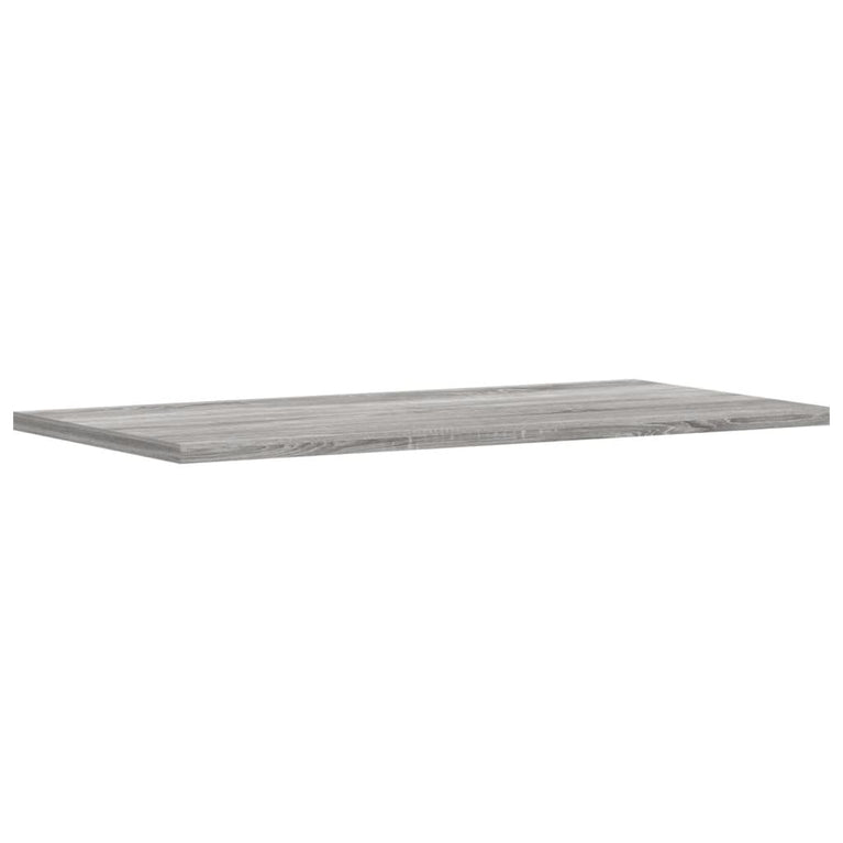 Wandschappen 4 st 60x20x1,5 cm bewerkt hout grijs sonoma eiken