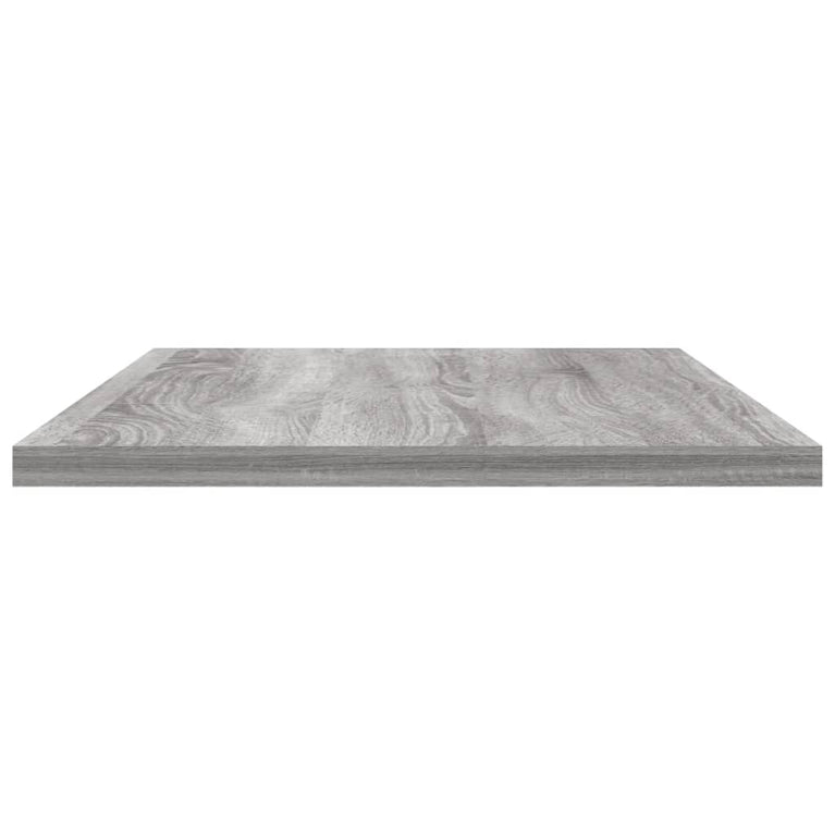 Wandschappen 4 st 60x20x1,5 cm bewerkt hout grijs sonoma eiken