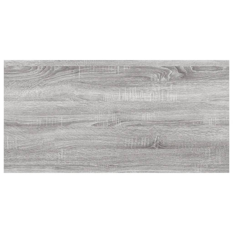 Wandschappen 4 st 60x20x1,5 cm bewerkt hout grijs sonoma eiken