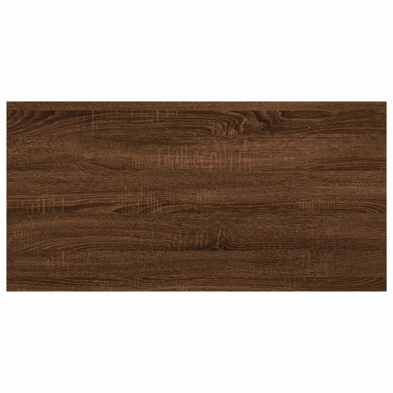 Wandschappen 4 st 60x20x1,5 cm bewerkt hout bruineikenkleurig