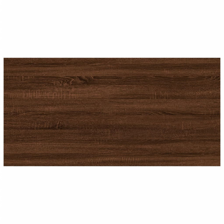 Wandschappen 4 st 60x30x1,5 cm bewerkt hout bruineikenkleurig