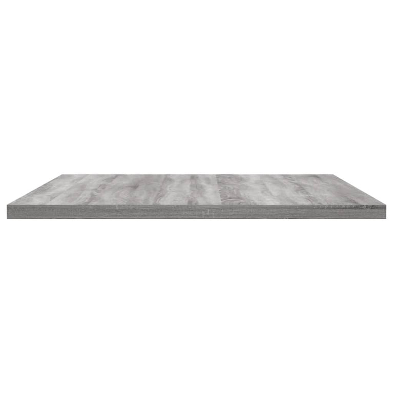 Wandschappen 4 st 60x40x1,5 cm bewerkt hout grijs sonoma eiken