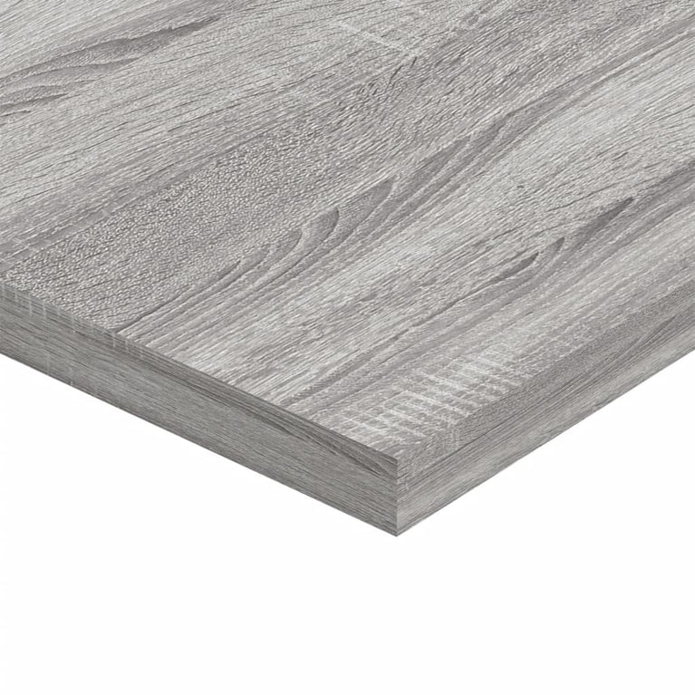 Wandschappen 4 st 60x40x1,5 cm bewerkt hout grijs sonoma eiken