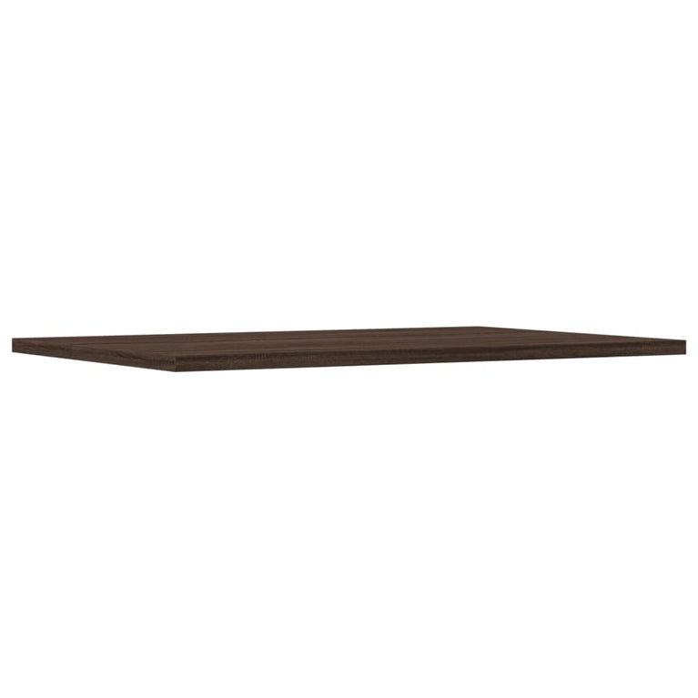 Wandschappen 4 st 60x40x1,5 cm bewerkt hout bruineikenkleurig