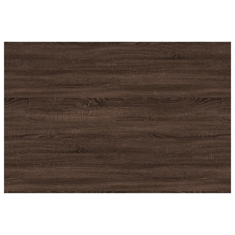 Wandschappen 4 st 60x40x1,5 cm bewerkt hout bruineikenkleurig