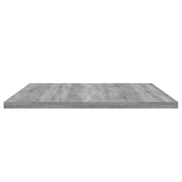 Wandschappen 4 st 80x40x1,5 cm bewerkt hout grijs sonoma eiken