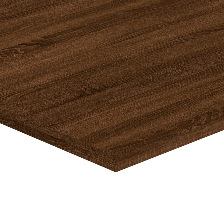 Wandschappen 4 st 80x40x1,5 cm bewerkt hout bruineikenkleurig