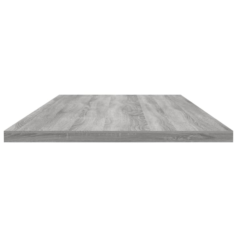 Wandschappen 4 st 100x30x1,5 cm bewerkt hout grijs sonoma eiken