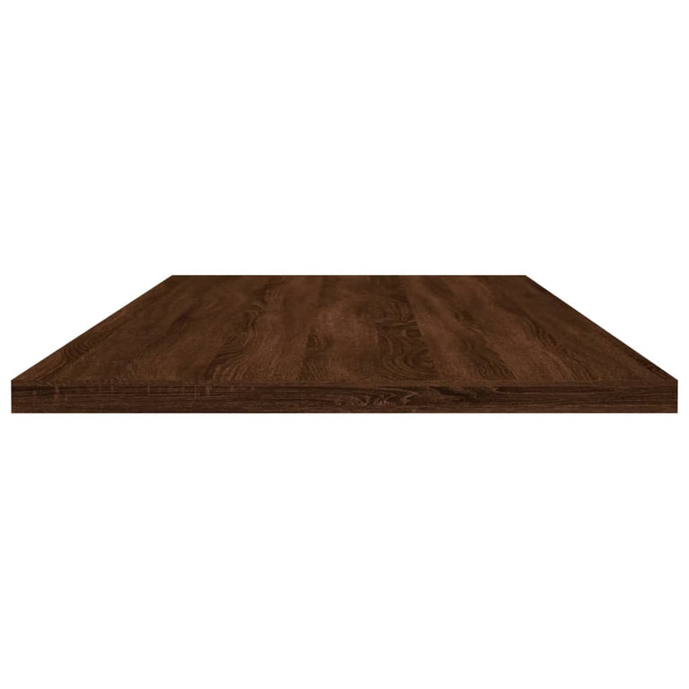 Wandschappen 4 st 100x30x1,5 cm bewerkt hout bruineikenkleurig
