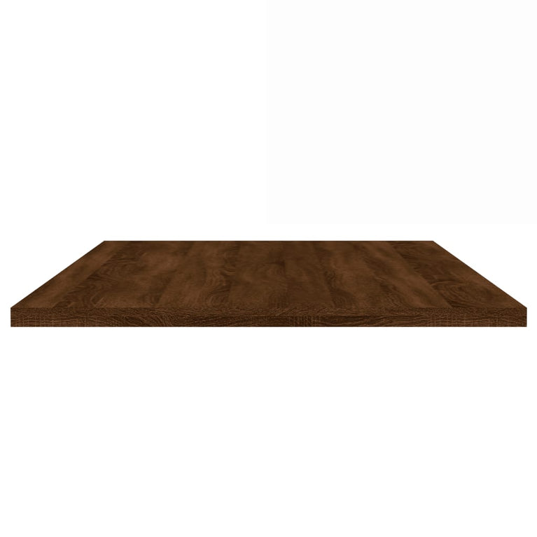 Wandschappen 4 st 100x40x1,5 cm bewerkt hout bruineikenkleurig
