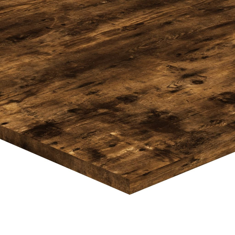 Wandschappen 4 st 100x50x1,5 cm bewerkt hout gerookt eikenkleur