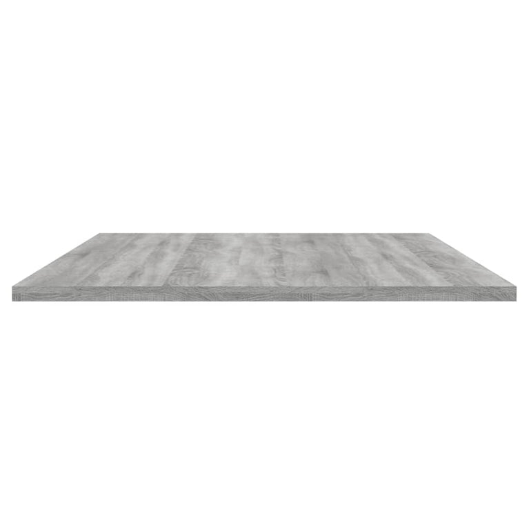 Wandschappen 4 st 100x50x1,5 cm bewerkt hout grijs sonoma eiken