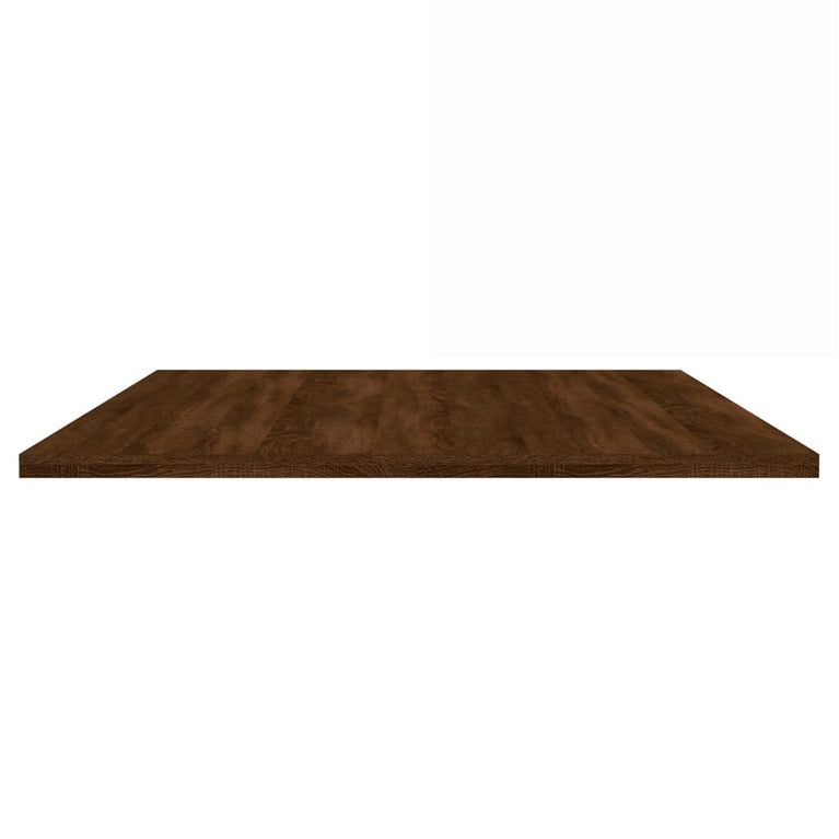 Wandschappen 4 st 100x50x1,5 cm bewerkt hout bruineikenkleurig