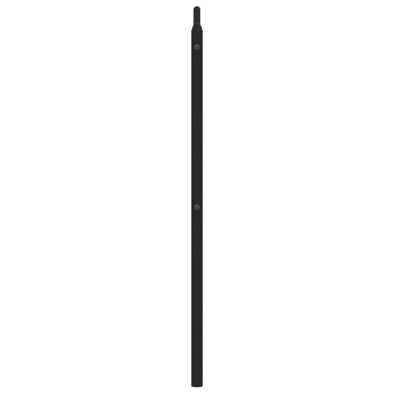 Hoofdbord 193 cm metaal zwart