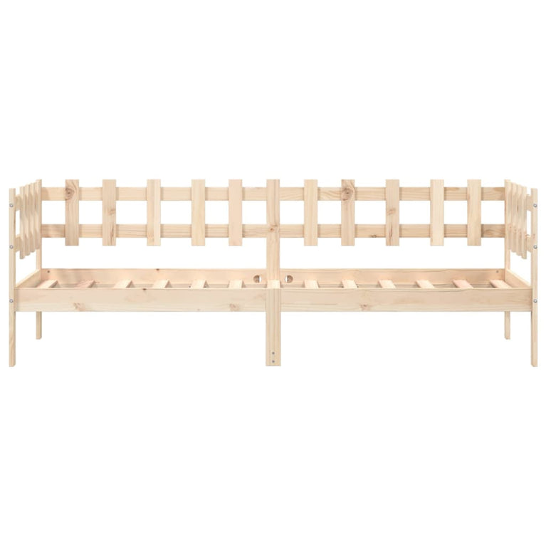 Slaapbank 80x200 cm massief grenenhout MeubelReus