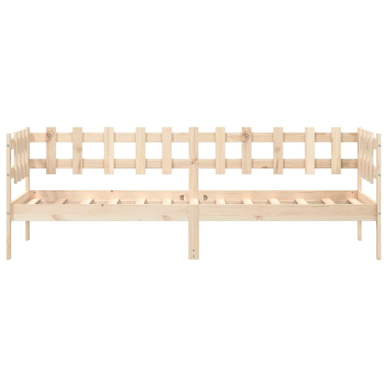 Slaapbank 90x190 cm massief grenenhout MeubelReus