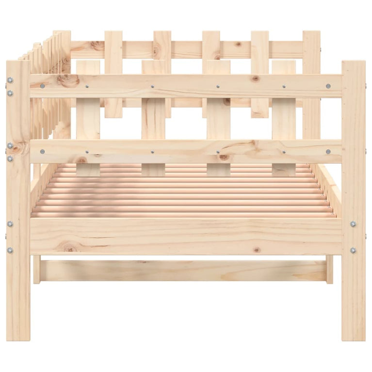 Slaapbank 90x190 cm massief grenenhout MeubelReus