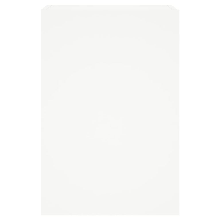 Tv-wandmeubels 2 st 40,5x30x60 cm bewerkt hout wit