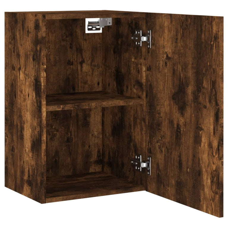 Tv-wandmeubels 2 st 40,5x30x60 cm bewerkt hout gerookt eiken