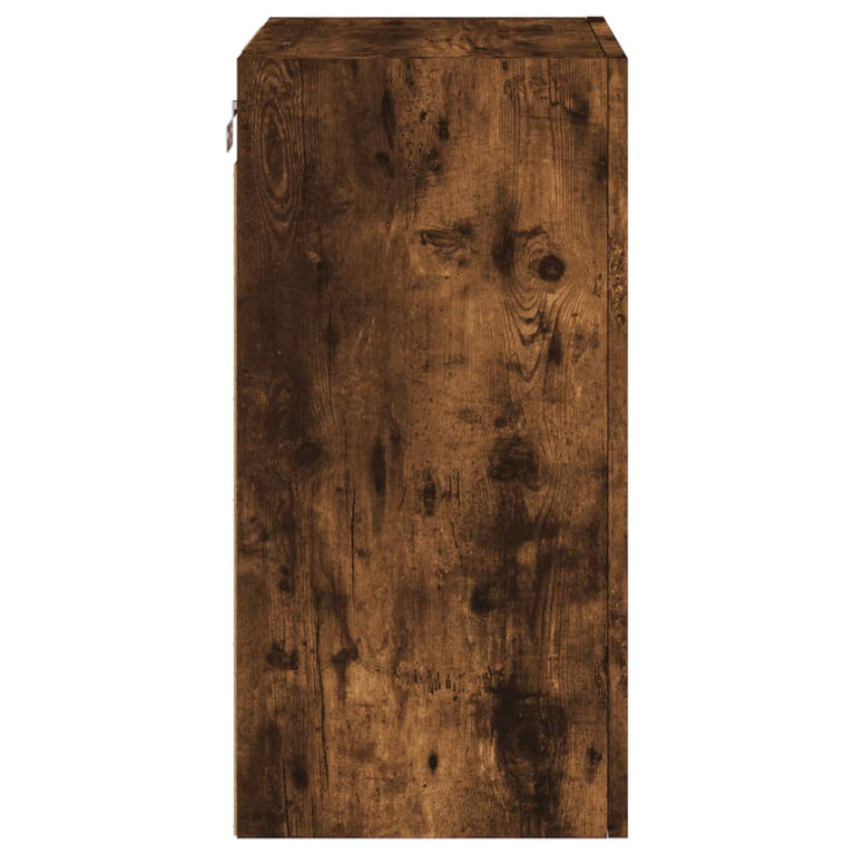 Tv-wandmeubels 2 st 40,5x30x60 cm bewerkt hout gerookt eiken
