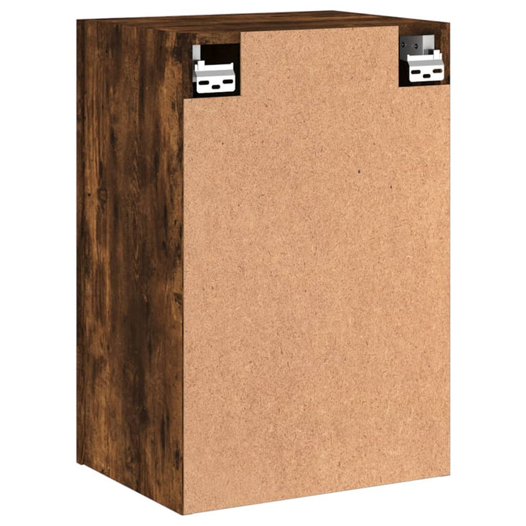 Tv-wandmeubels 2 st 40,5x30x60 cm bewerkt hout gerookt eiken
