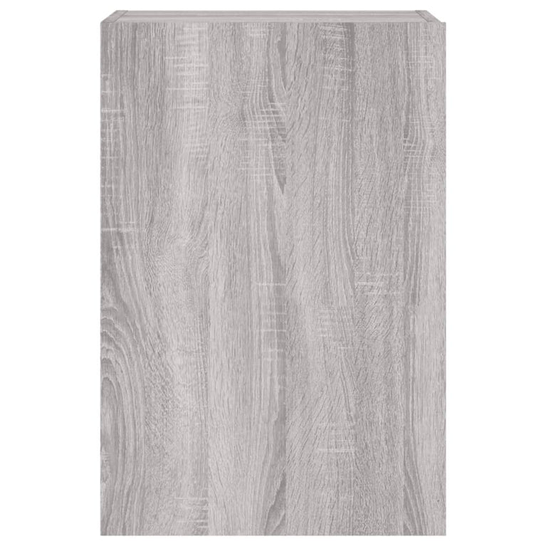 Tv-wandmeubels 2 st 40,5x30x60 cm hout grijs sonoma