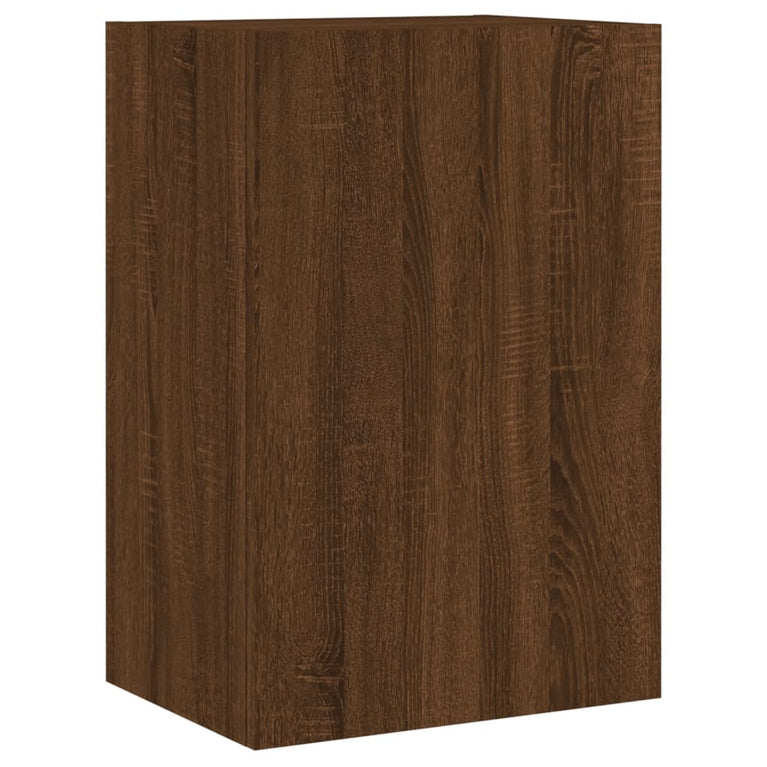 Tv-wandmeubels 2 st 40,5x30x60 cm bewerkt hout bruineikenkleur