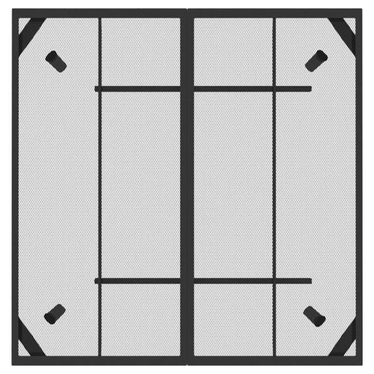 5-delige Tuinset metaalgaas antracietkleurig MeubelReus