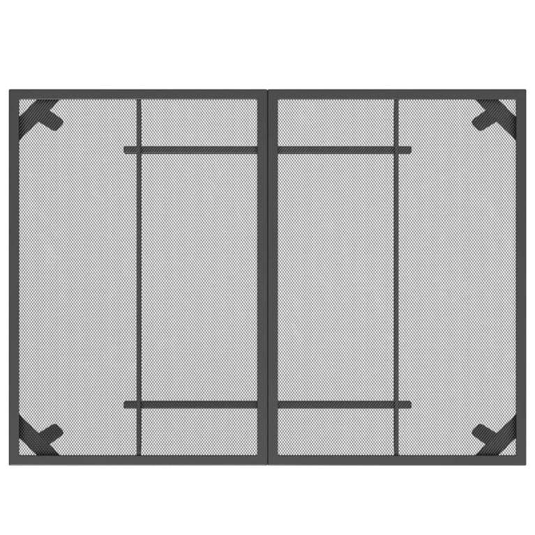 5-delige Tuinset metaalgaas antracietkleurig MeubelReus