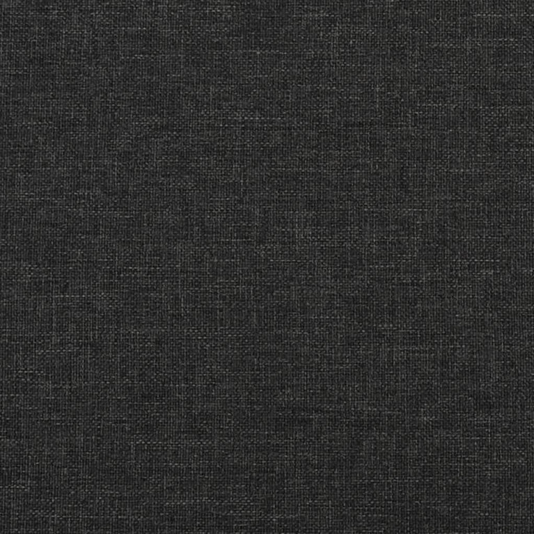 Slaapbank 2-zits stof zwart