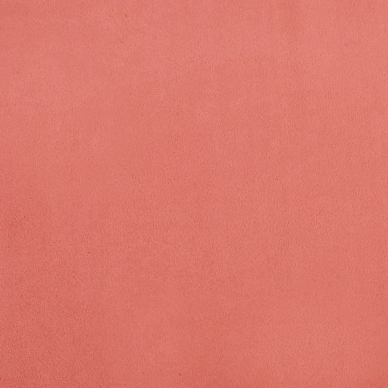 Slaapbank 2-zits met 2 kussens fluweel roze