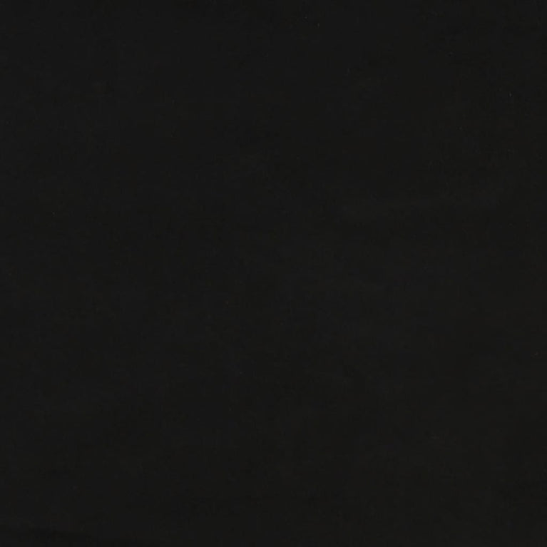 Slaapbank 2-zits fluweel zwart