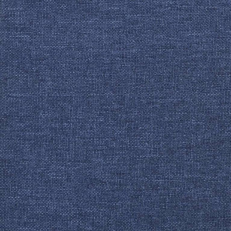 Slaapbank 2-zits met 2 kussens stof blauw
