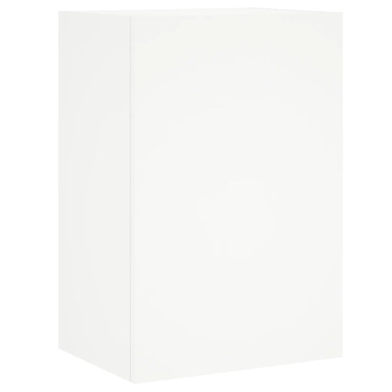 5-delige Tv-meubelset bewerkt hout wit