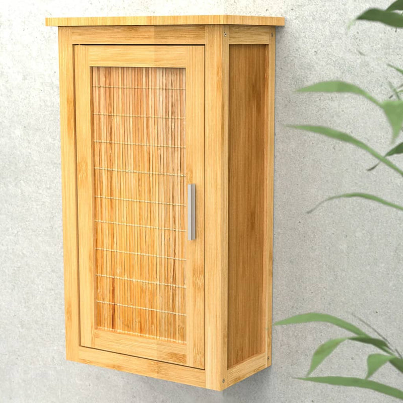 EISL Hoge kast met deur 40x20x70 cm bamboe