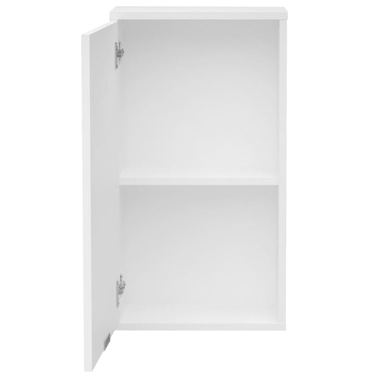 FMD Badkamerkast wandmontage 36,8x17,1x67,3 cm wit