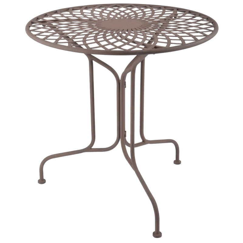 Esschert Design Tafel oud-Engelse stijl metaal MF007