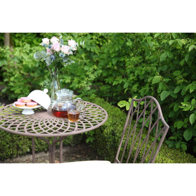 Esschert Design Tafel oud-Engelse stijl metaal MF007