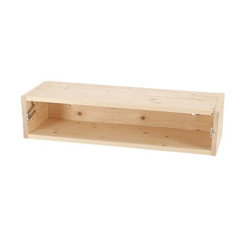 Esschert Design Wandbar met neerklapbaar schap S naturel