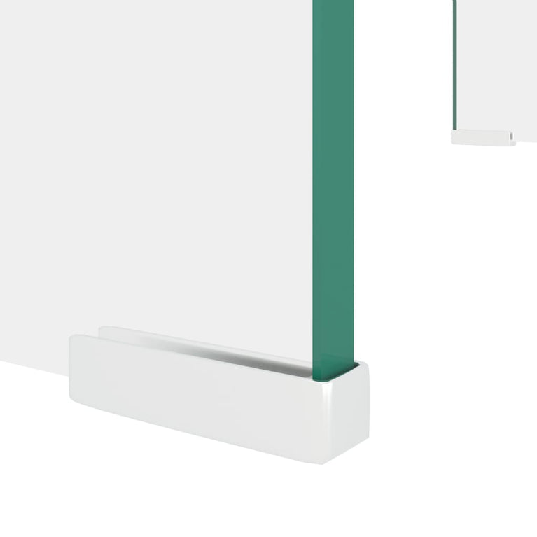 TV-meubel/monitorverhoger transparant 60x25x11 cm glas