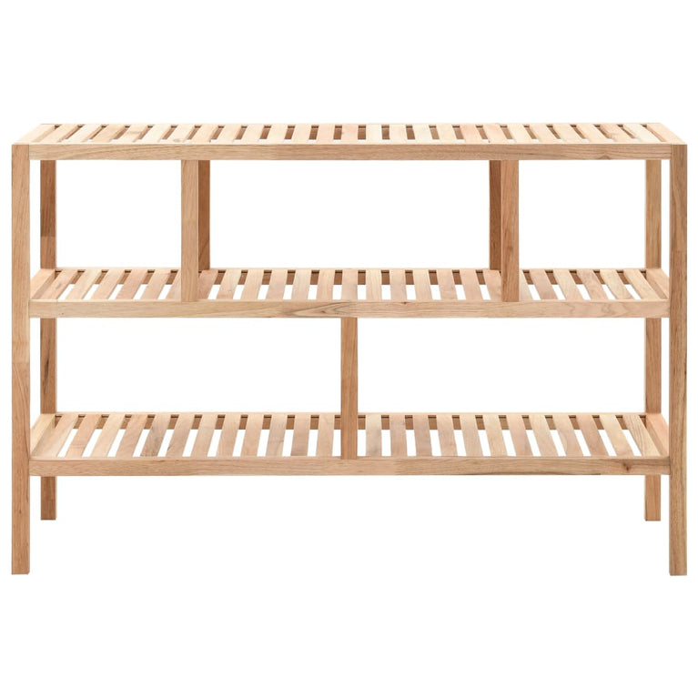 Badkamerrek 100x40x65 cm massief walnotenhout