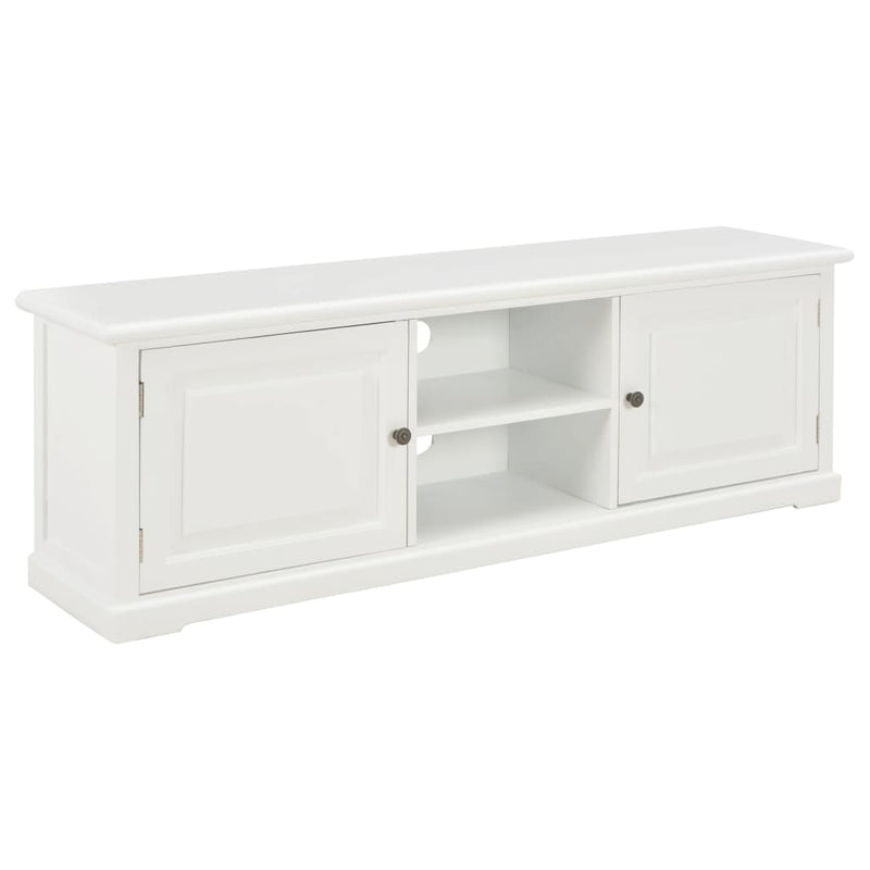Tv-meubel 120x30x40 cm hout wit