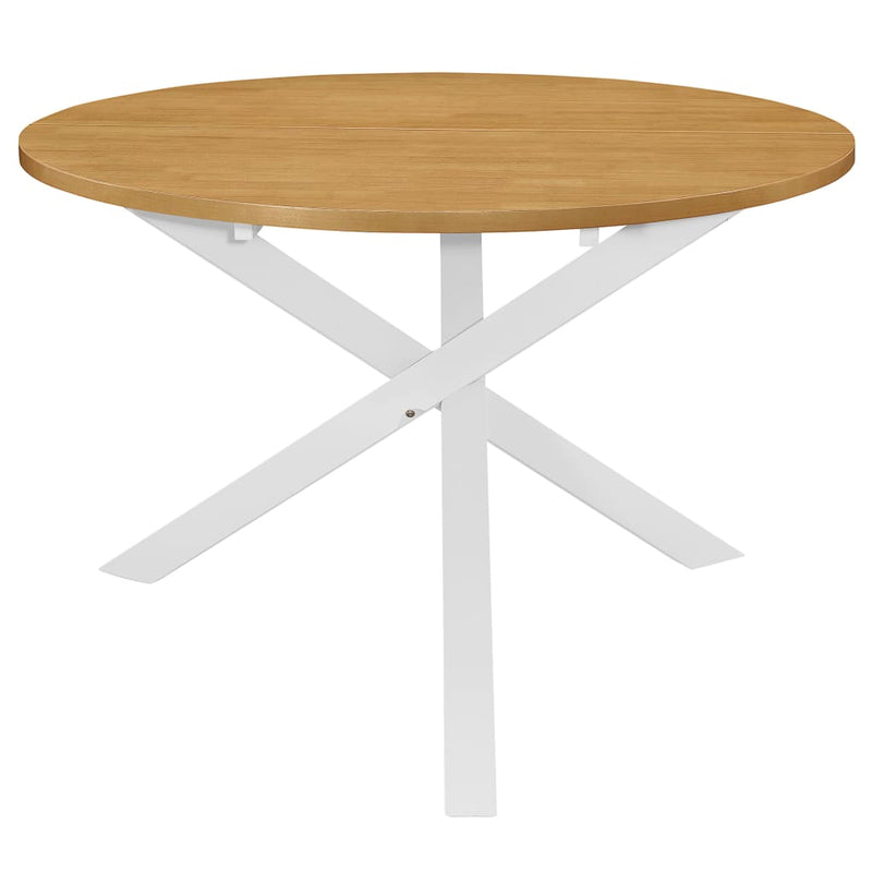 5-delige Eethoek MDF wit