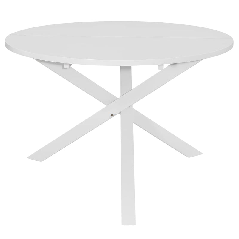 5-delige Eethoek MDF wit