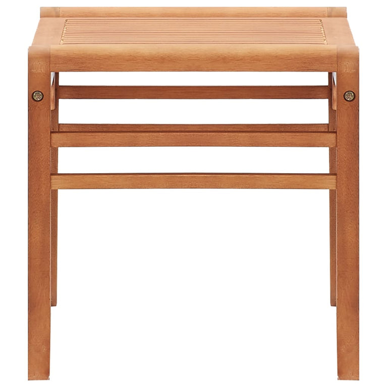 Tuinbank 64 cm massief eucalyptushout