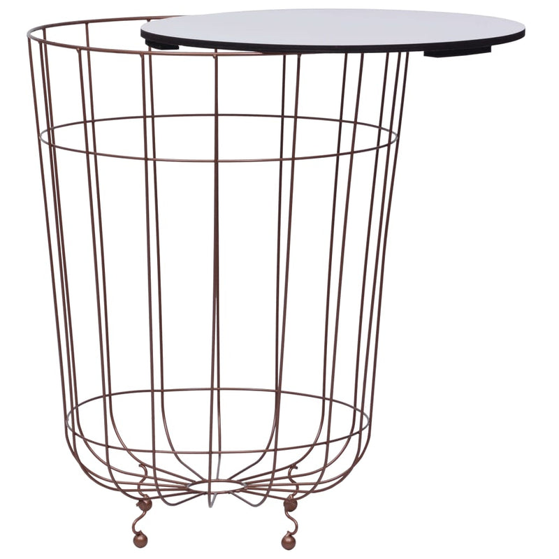 Salontafel Ø40 cm goudkleurig
