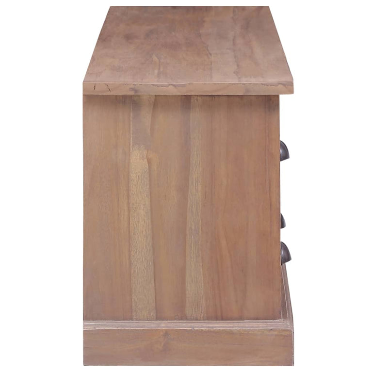 Tv-meubel 120x30x40 cm massief teakhout