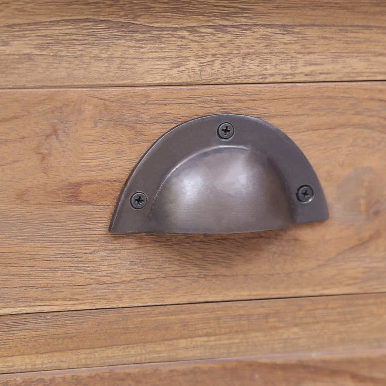 Tv-meubel 120x30x40 cm massief teakhout